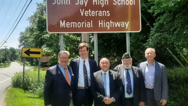 John Jay HS Veterans Memorial Highway