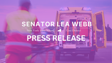 Senator Webb and the Senate Majority Pass Legislation Supporting Emergency Medical Service Providers & Enhancing Safety