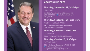 Come to Senator Addabbo's Mobile Office.