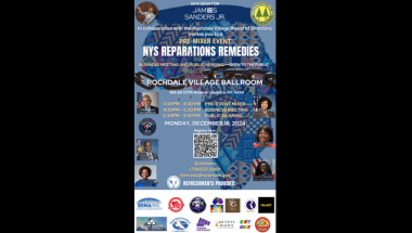 Reparations Pre-Mixer Event NYS