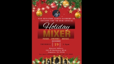 Senator Sanders Host Holiday Mixer! NYS