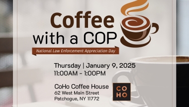 coffee with a cop flyer