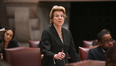 Senator Mayer on the Senate Floor 