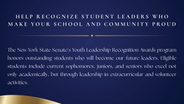 Youth Leadership Award Flyer