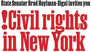 civil rights in ny poster