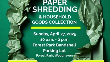 Join us for a shredding event.
