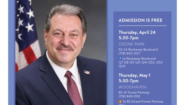 Come to Senator Addabbo's Mobile Office. 