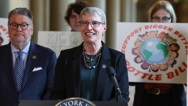 State Senators introduce a bigger, better bottle bill.