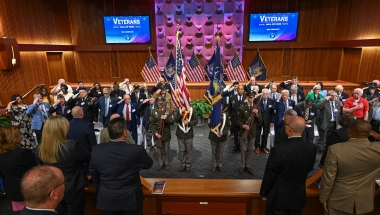 The New York State Senate Veterans Hall of Fame ceremony in Albany, NY.