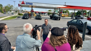 Sen. Griffo Gas Latch News Conference