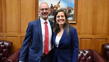 Elise Stefanik and Senator Walczyk 