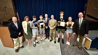 Sen. Griffo and Sen. Walczyk present New York State Senate Liberty Medals