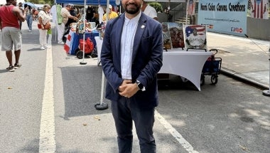 Senator Serrano was glad to visit the 57th annual 111th Street Old Timers Festival in East Harlem