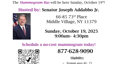 RSVP for a free mammogram