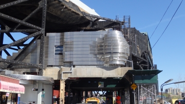 The Smith-9th Street subway station in Gowanus.