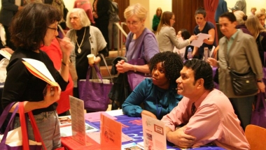 Attendees at the Older Adult Resource Fair