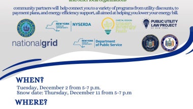 utility clinic flyer