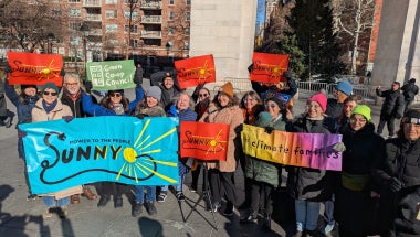 Legislators and advocates rally for the SUNNY Act