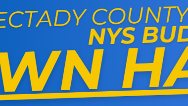 Schenectady County NYS Budget Town Hall