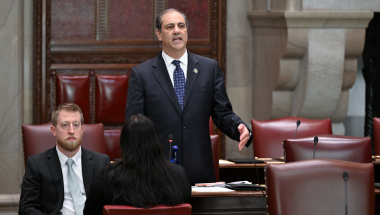 Senator Lanza Speaking in the Senate Chamber