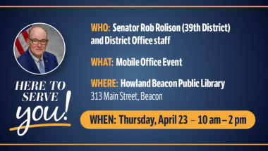 Senator Rolison's Mobile Office Hours in Beacon