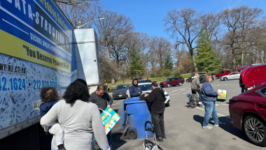 More than 100 people took advantage of the event.