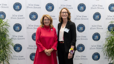 Senator Helming and Megan Fredia 