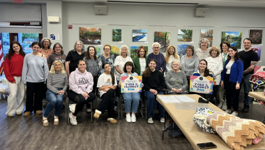 Senator Steve Rhoads and We Care Blankets Collect Record-Breaking 458,000 Yards of Yarn and More Than 168 Blankets for Children Battling Cancer