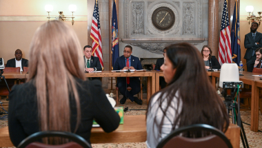 Epstein Survivors at Public Hearing in Albany 2026