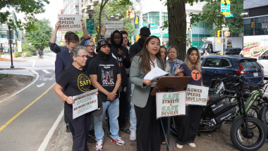 Senator Kristen Gonzalez introducing S.10700, a new bill to ban the sale of illegal e-motos