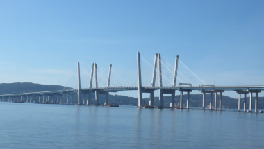The Gov. Mario M. Cuomo Bridge, also known as the Tappan Zee Bridge. 