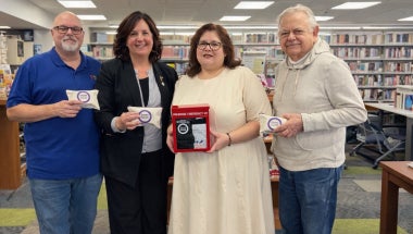 Sen. Canzoneri-Fitzpatrick, Franklin Square Library 