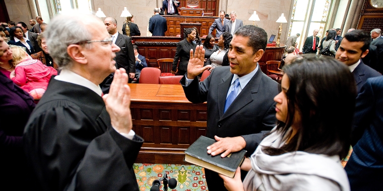 Senator Espaillat Sworn into Office By Chief Judge Jonathan Lippman