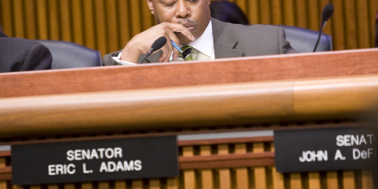 Senator Adams participates in a joint budget hearing for fiscal year ...