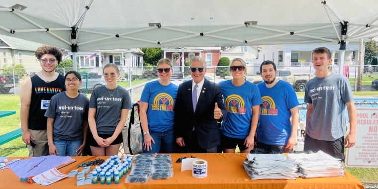 Senator Jim Tedisco today helped kick-off the 10th annual Saratoga County Summer Meals Program in Mechanicville.