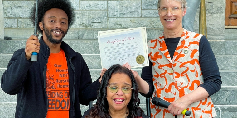 New York State Senate 2023 Commendation Award, mericans with Disabilities Act, Agnes McCray