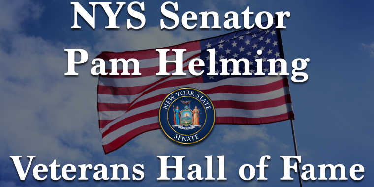 NYS Senator Pam Helming Veterans Hall of Fame