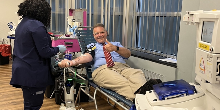 New York State Senator Steve Rhoads Hosts Successful Blood Drive in Bethpage