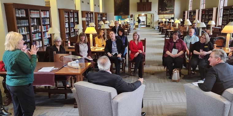 Senator Borrello meets with the WNY Library Resource Council