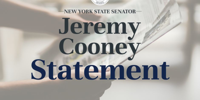 Senator Cooney Statement