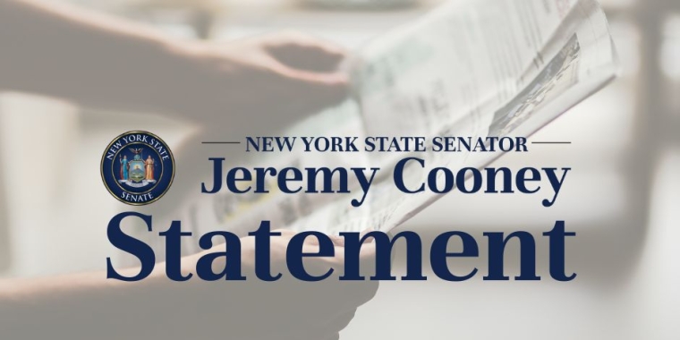 Senator Cooney Statement