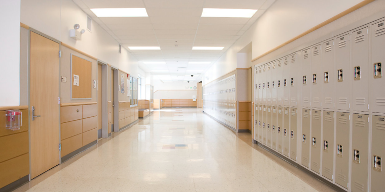 Image of School hallway