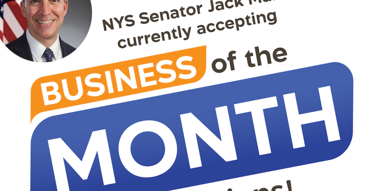 NYS Senator Jack Martins is Currently Accepting Business of the Month Nominations