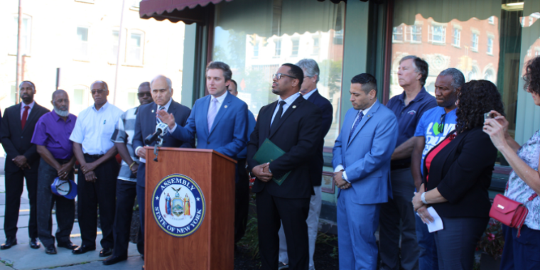 Skoufis stands in solidarity with local faith leaders and legislators against antisemitism, racism, and other forms of hatred Skoufis stands in solidarity with local faith leaders and legislators against antisemitism, racism, and other forms of hatred
