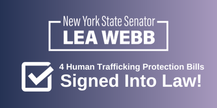 4 Human Trafficking Protection Bills Signed Into Law