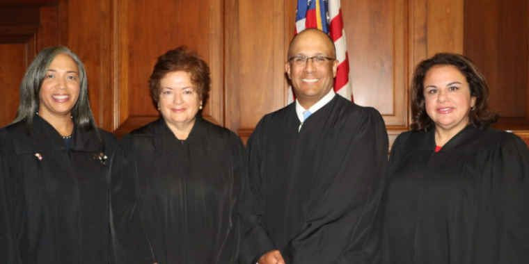 Photo by Mario Belluomo / Brooklyn Daily Eagle Justices