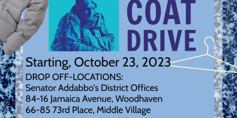 Donate winter coats to those in need.