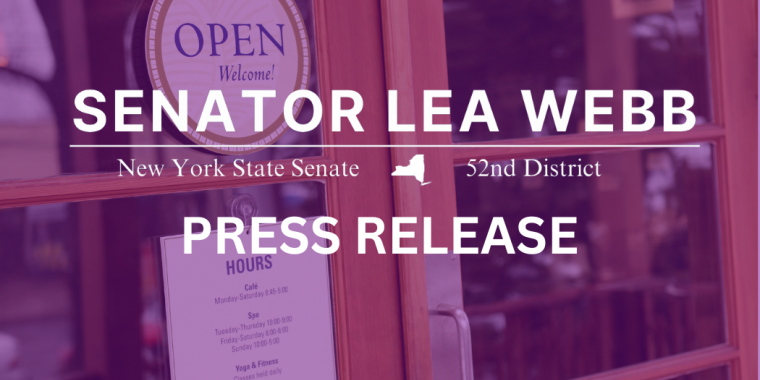 Senator Webb and the Majority Pass Legislation to Boost Small Businesses and MWBEs 