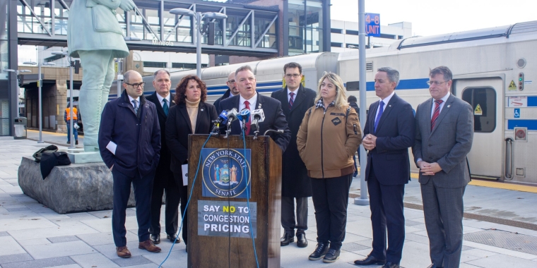 L.I. SENATORS CALL FOR THE GOVERNOR TO END HER SUPPORT OF CONGESTION PRICING AND FOR RESIDENTS TO MAKE THEIR VOICES HEARD