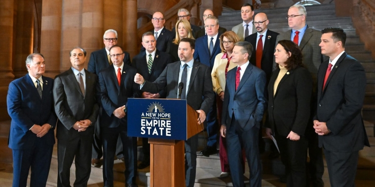 Senate Republicans unveil "A New Hope For The Empire State" Agenda
